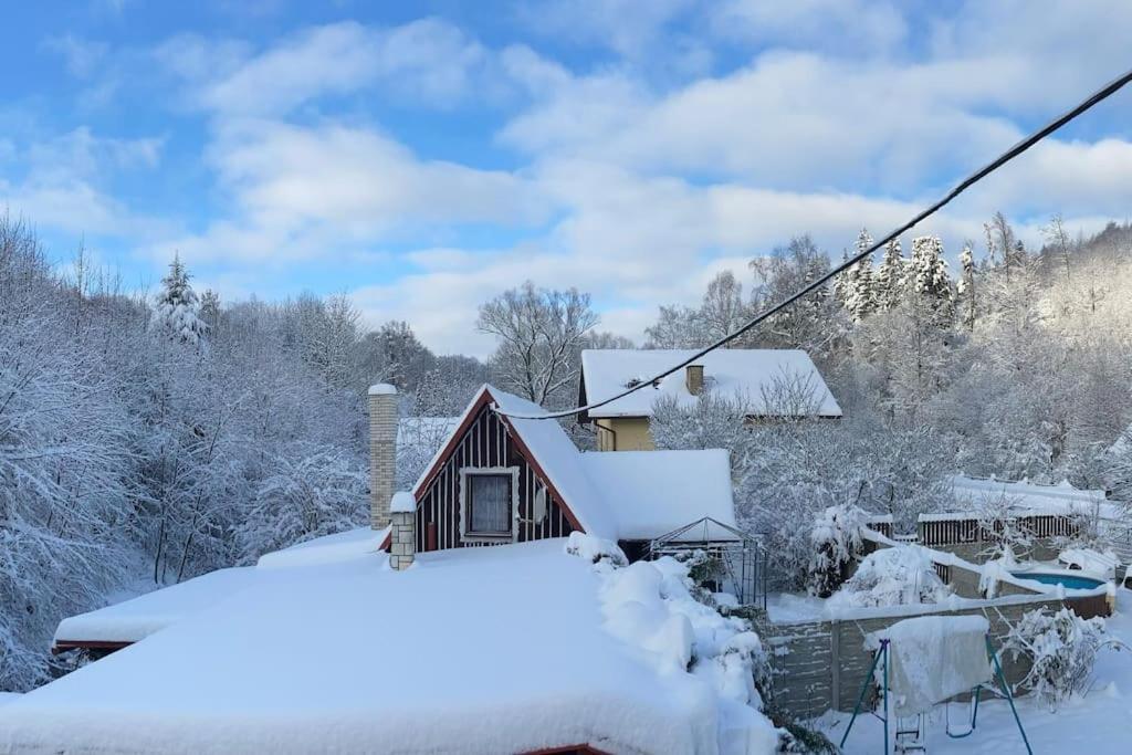 Utulna Chaloupka Na Valassku Valašská Bystřice Dış mekan fotoğraf